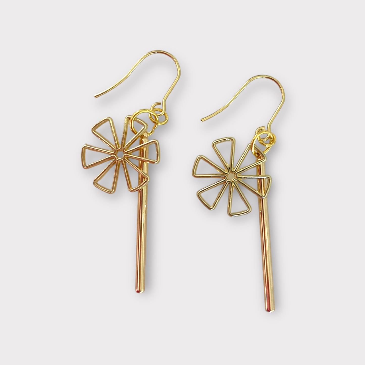 Flower Bar Earrings