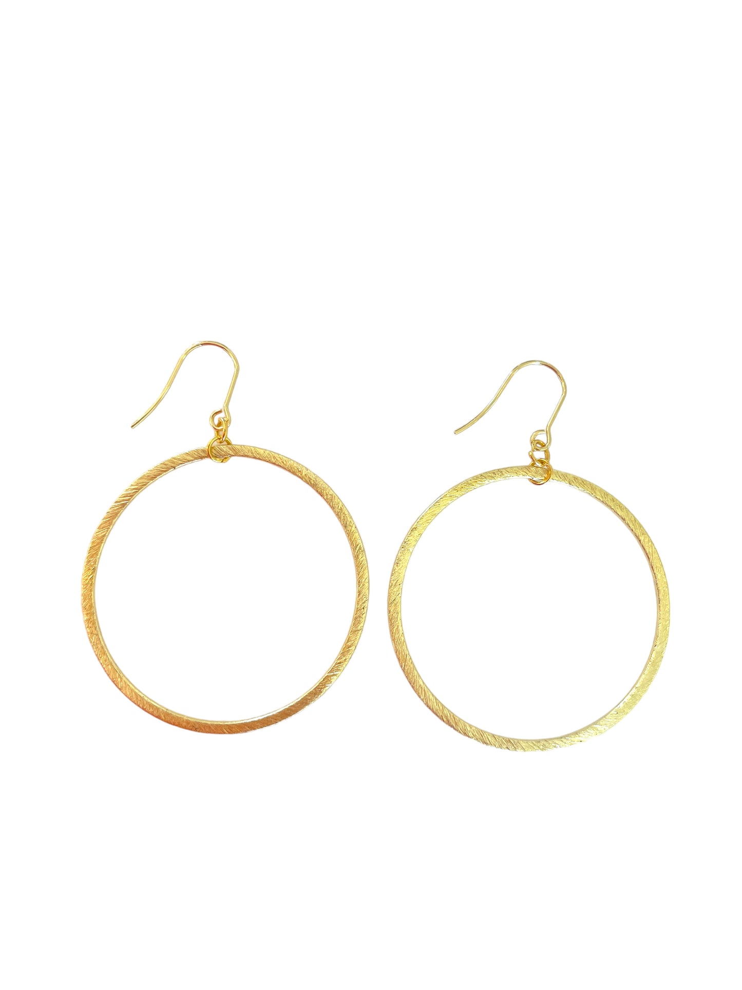 Classic Gold Hook Earrings