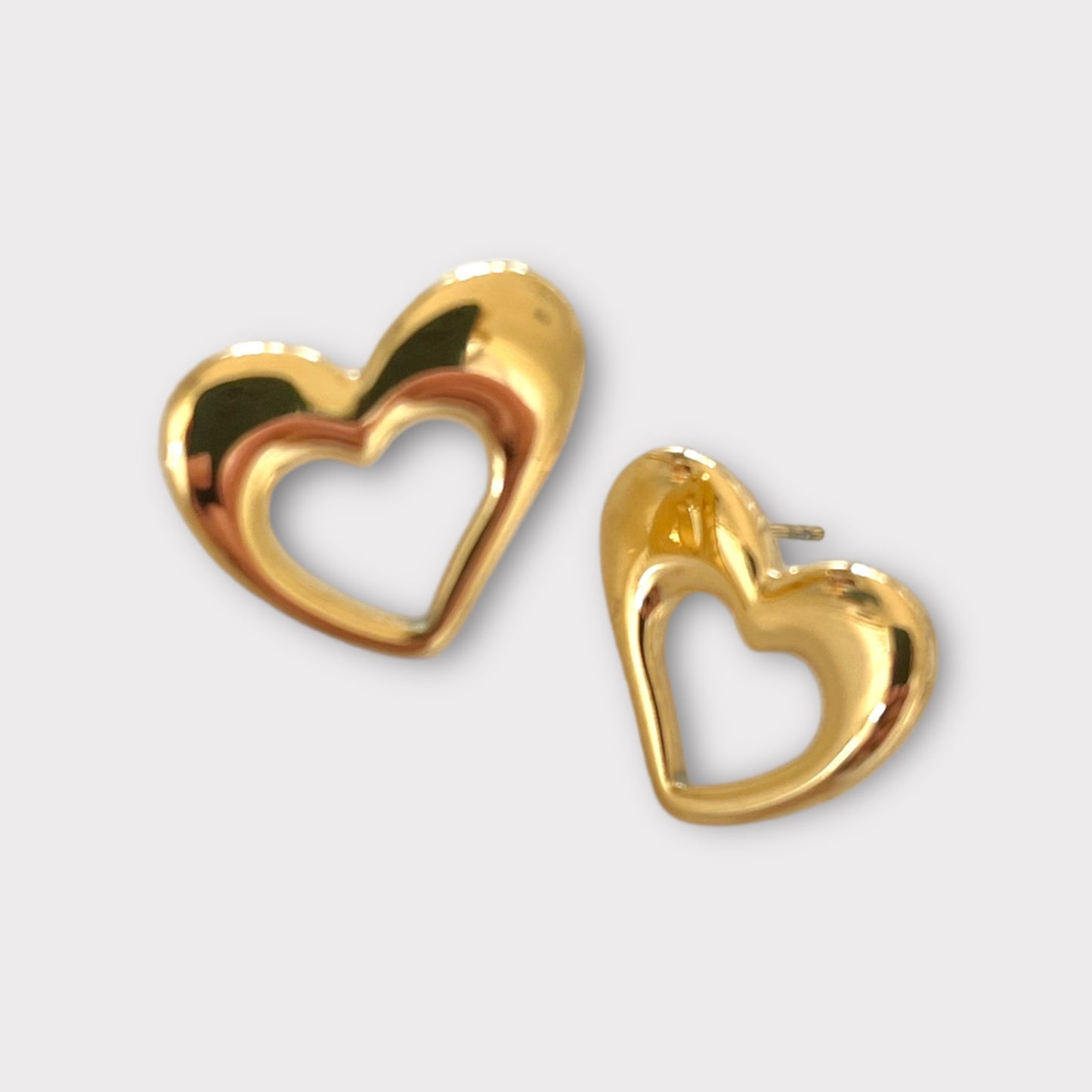 Hanging Heart Earrings