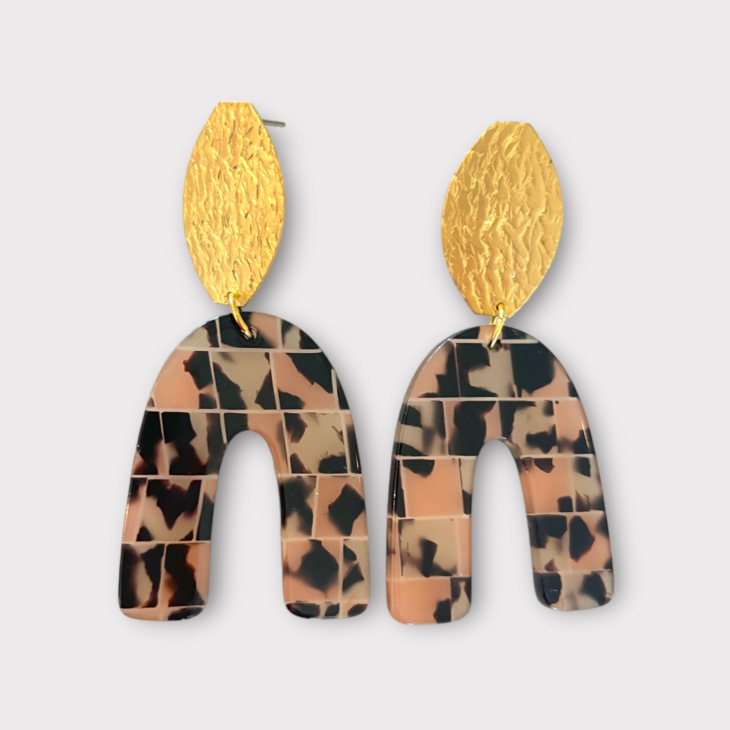 New tortoise arch earrings