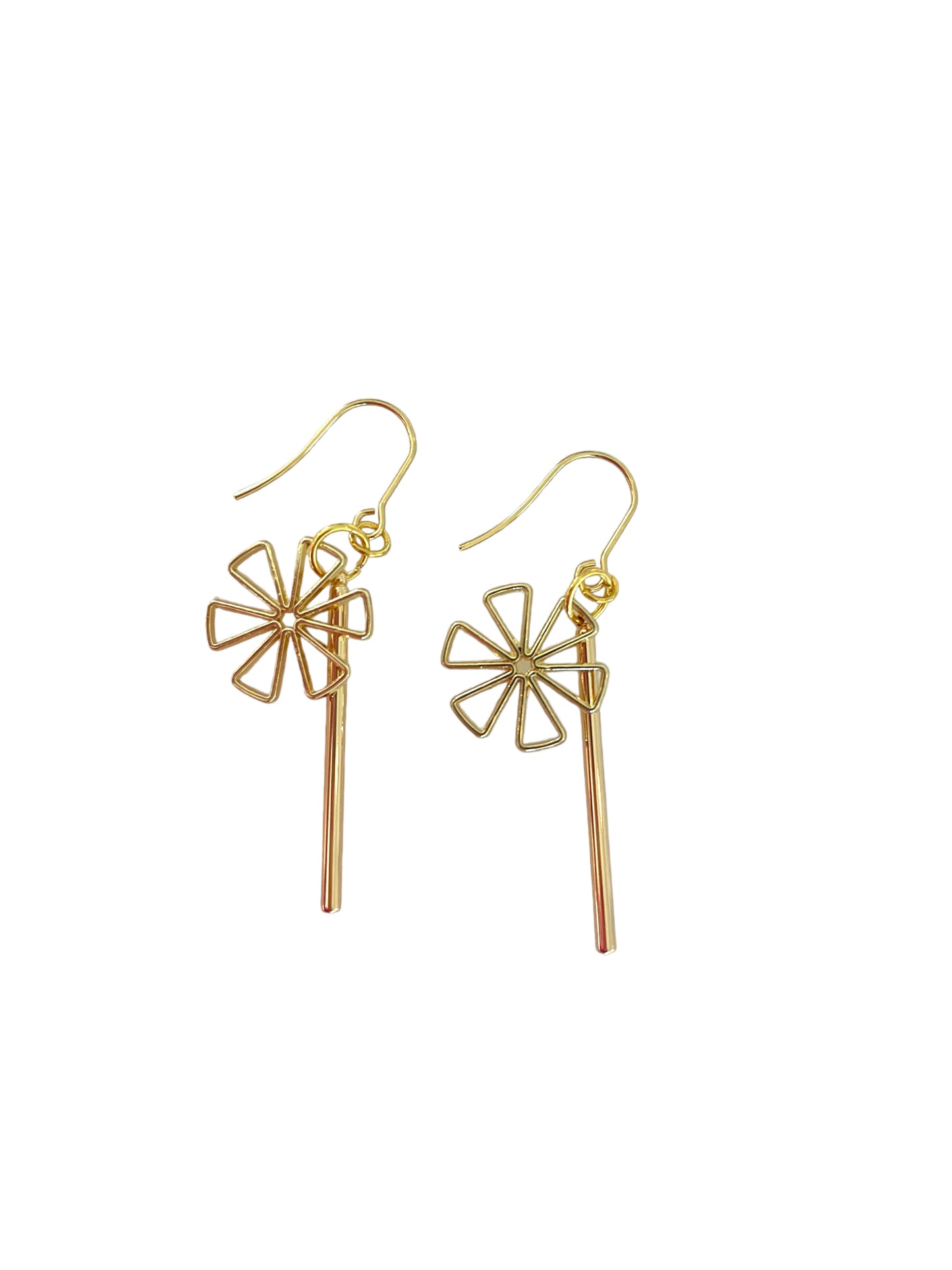 Flower Bar Earrings