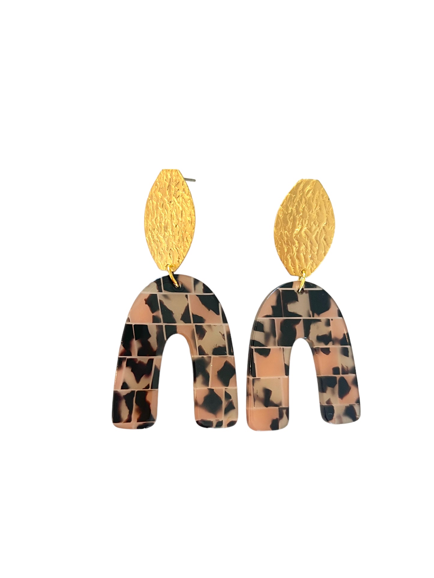 New tortoise arch earrings