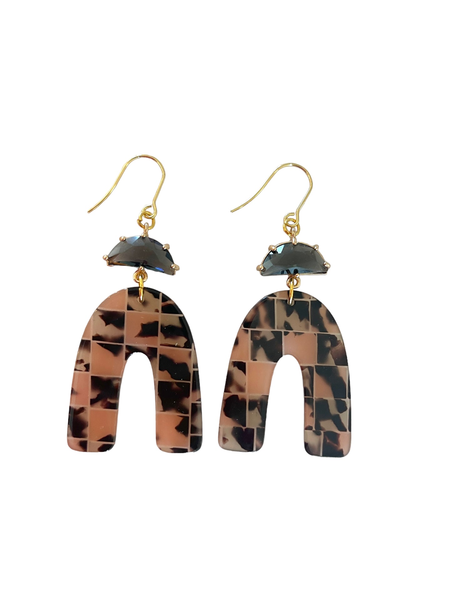 Jeweled Tortoise Earrings