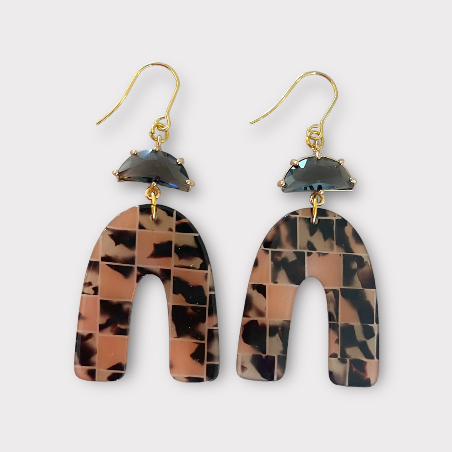 Jeweled Tortoise Earrings