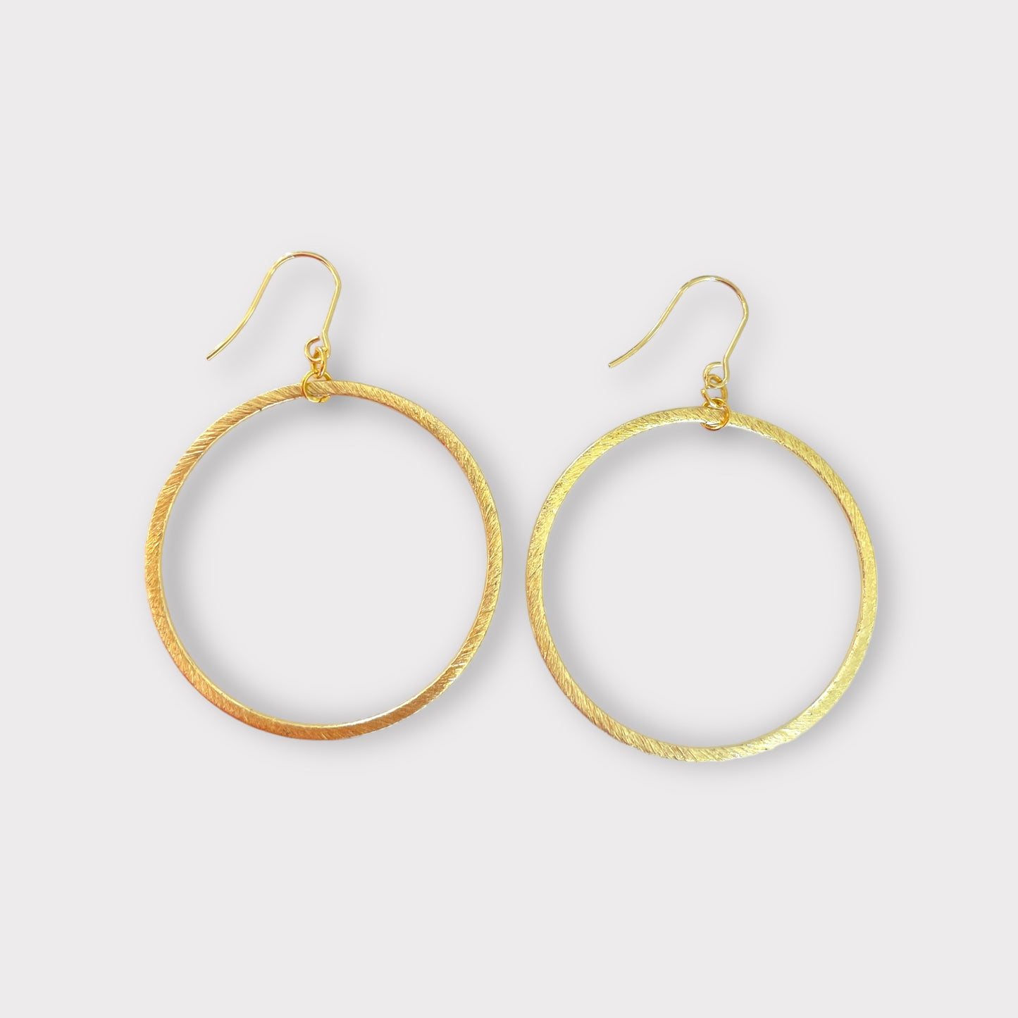 Classic Gold Hook Earrings