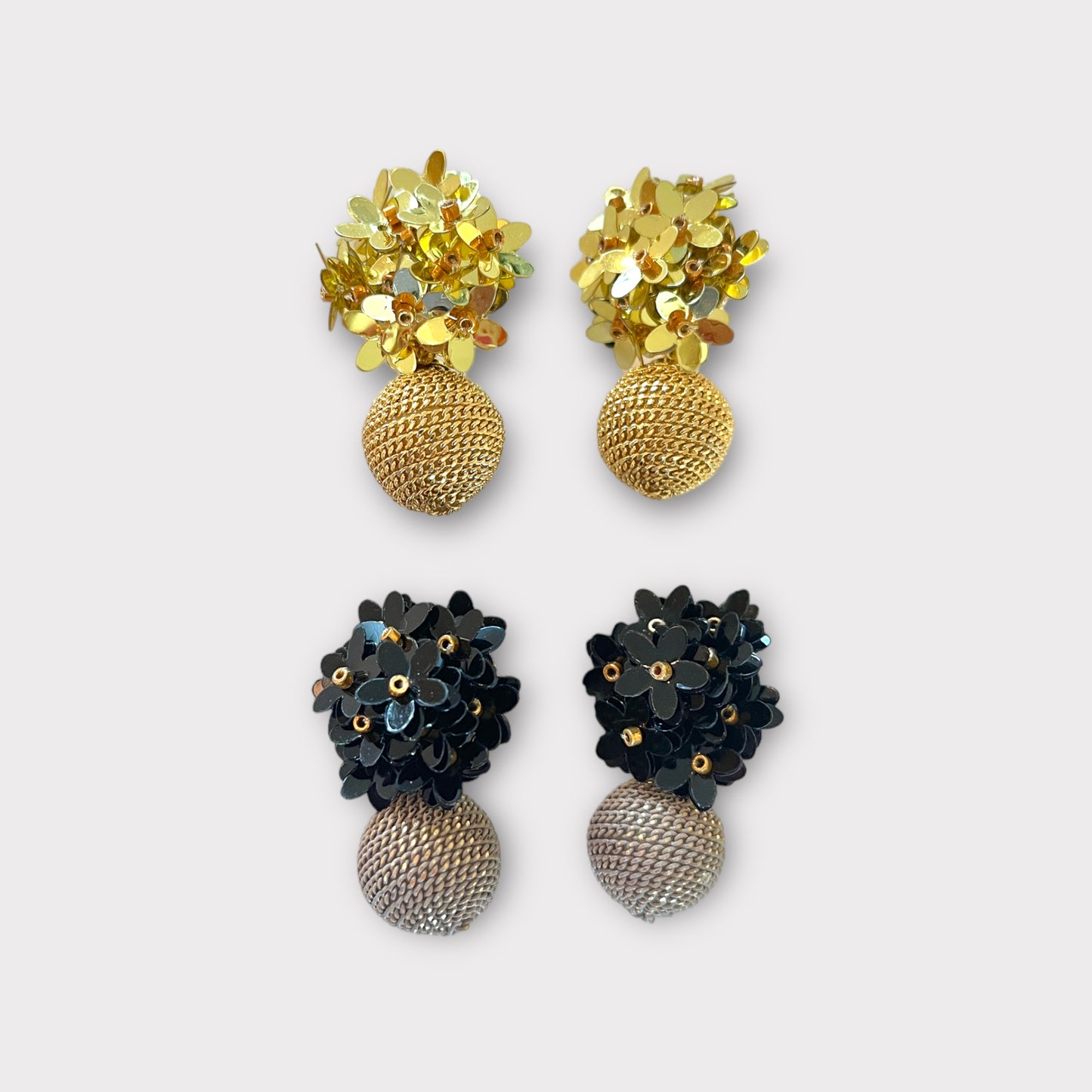Metallic Chain Earrings