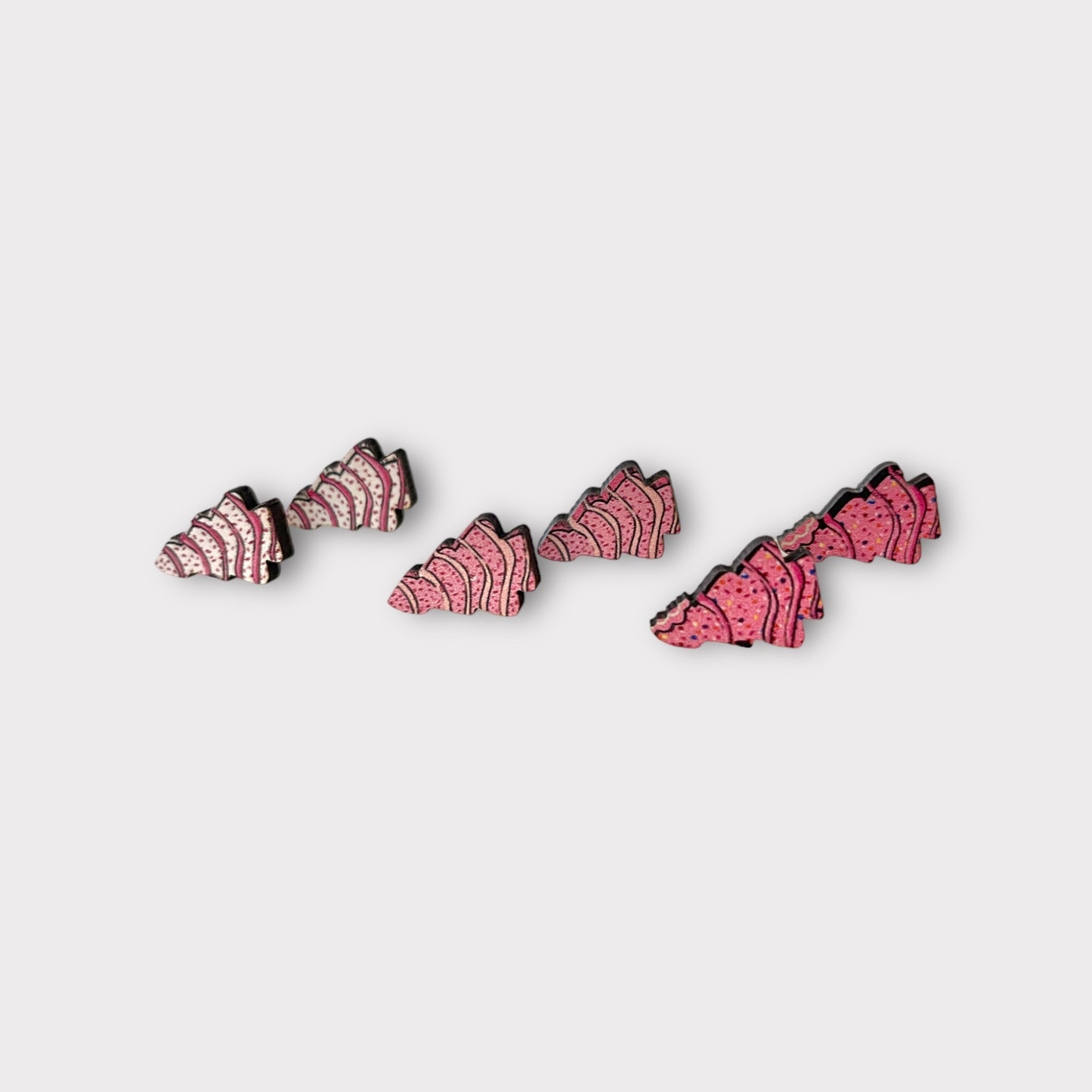 Snack Cake Stud Earrings