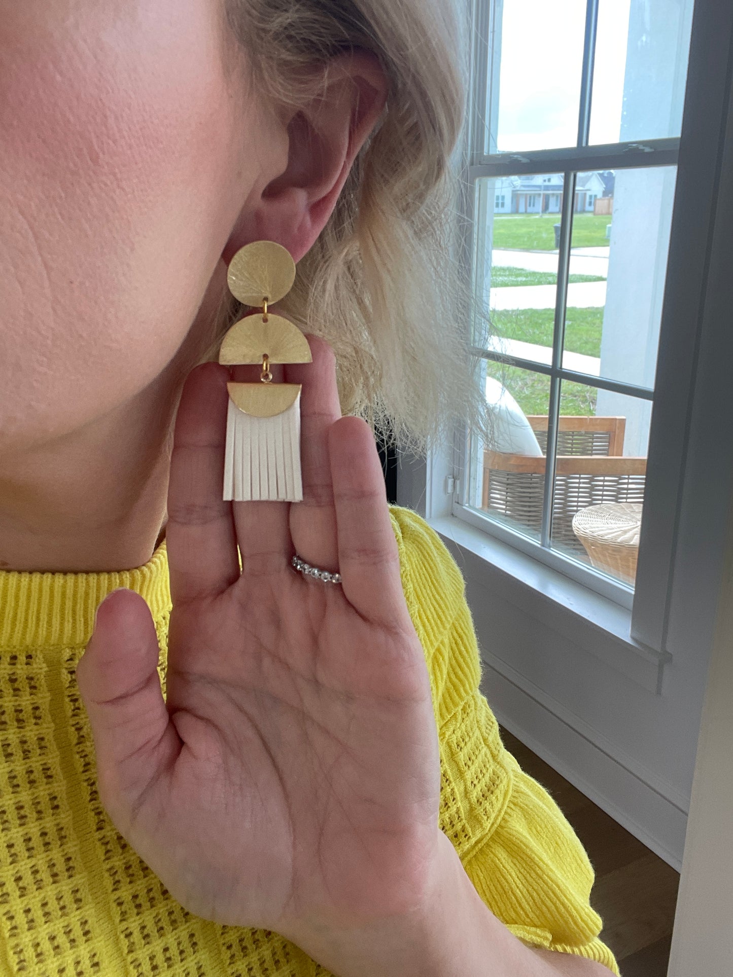 Suede Earrings