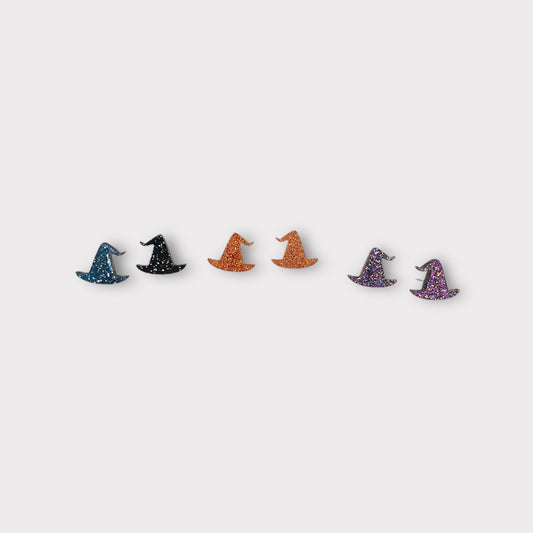 Witch Hat Stud Earrings