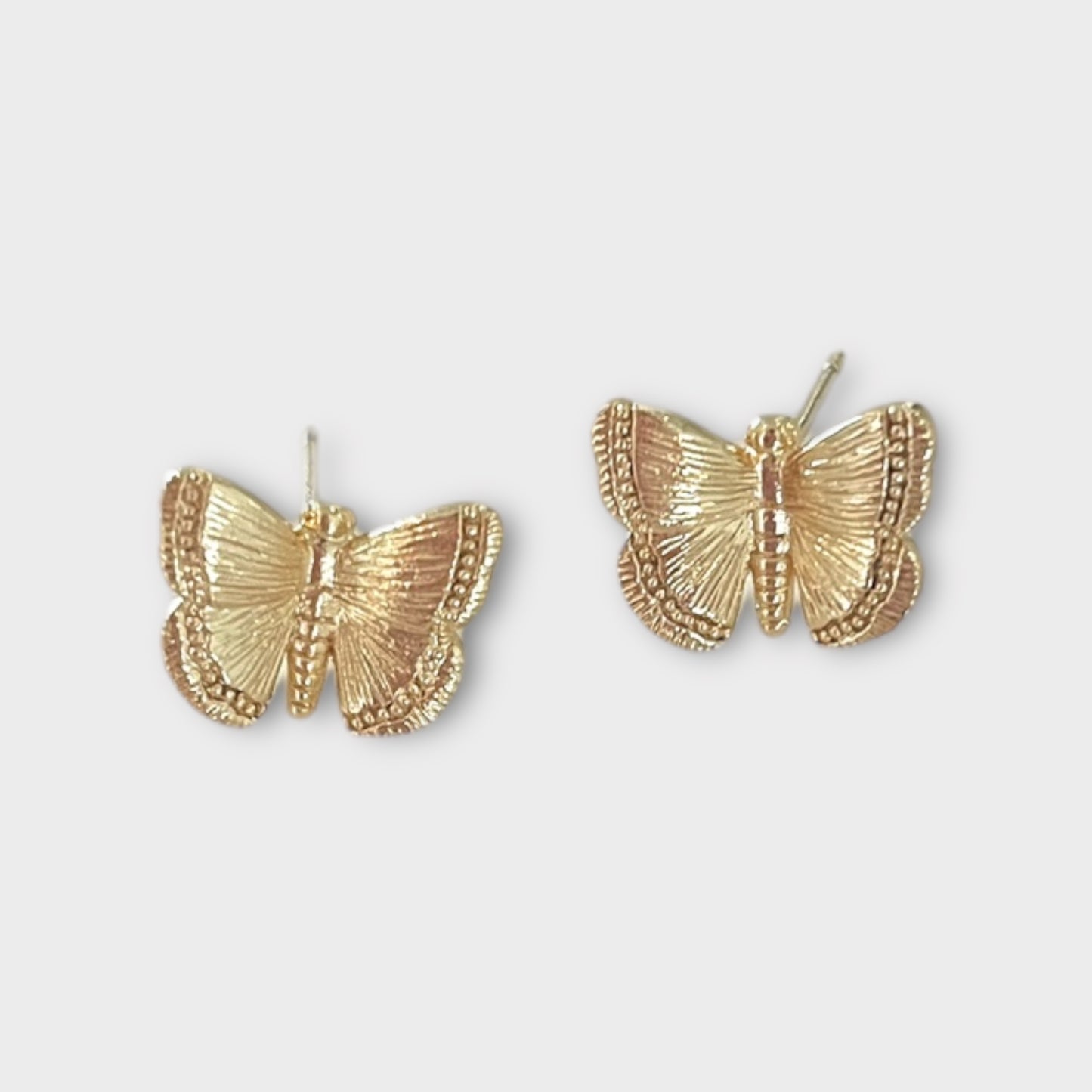 Dainty Butterfly Stud Earrings