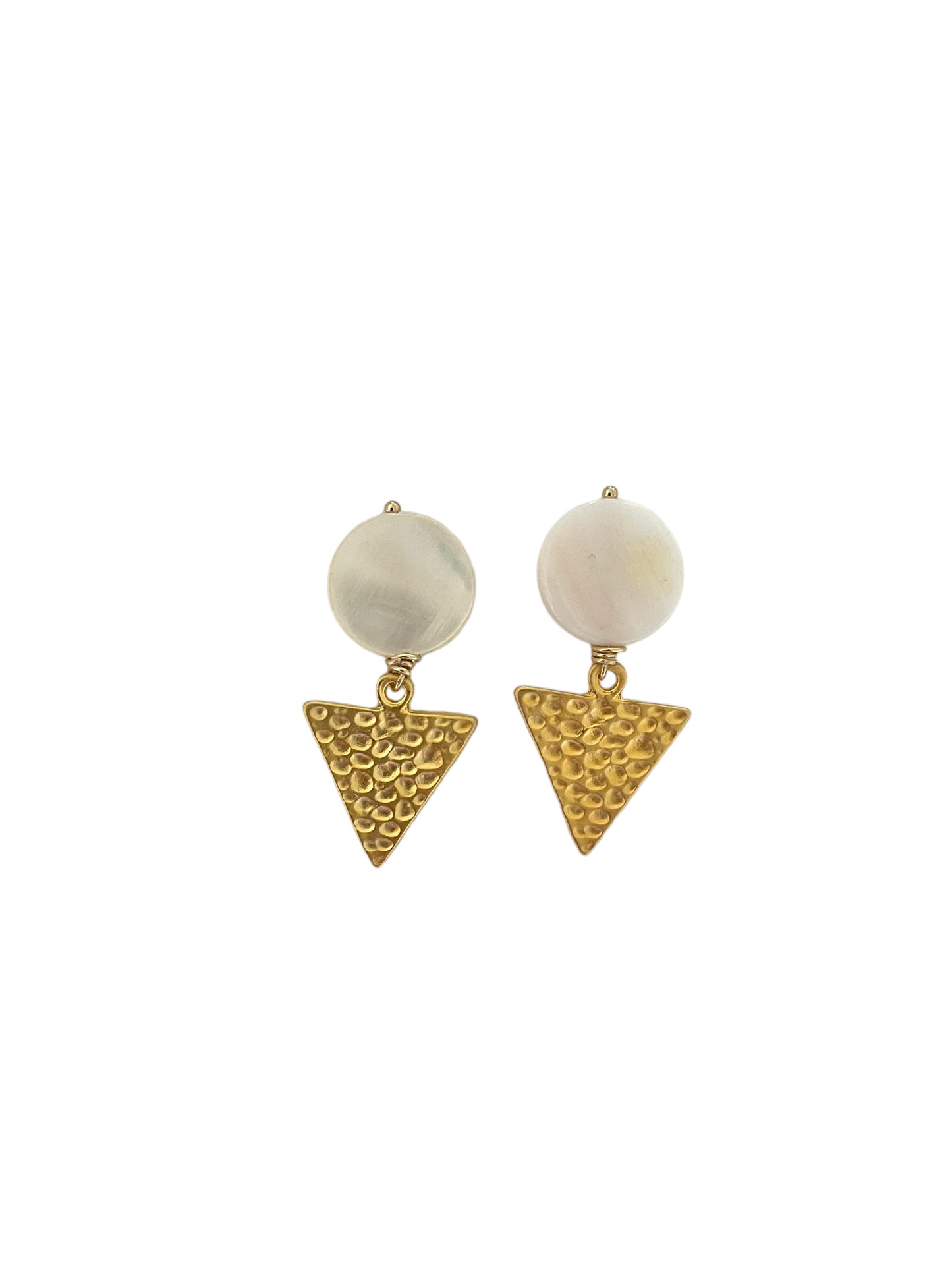 Mini Triangle Earrings