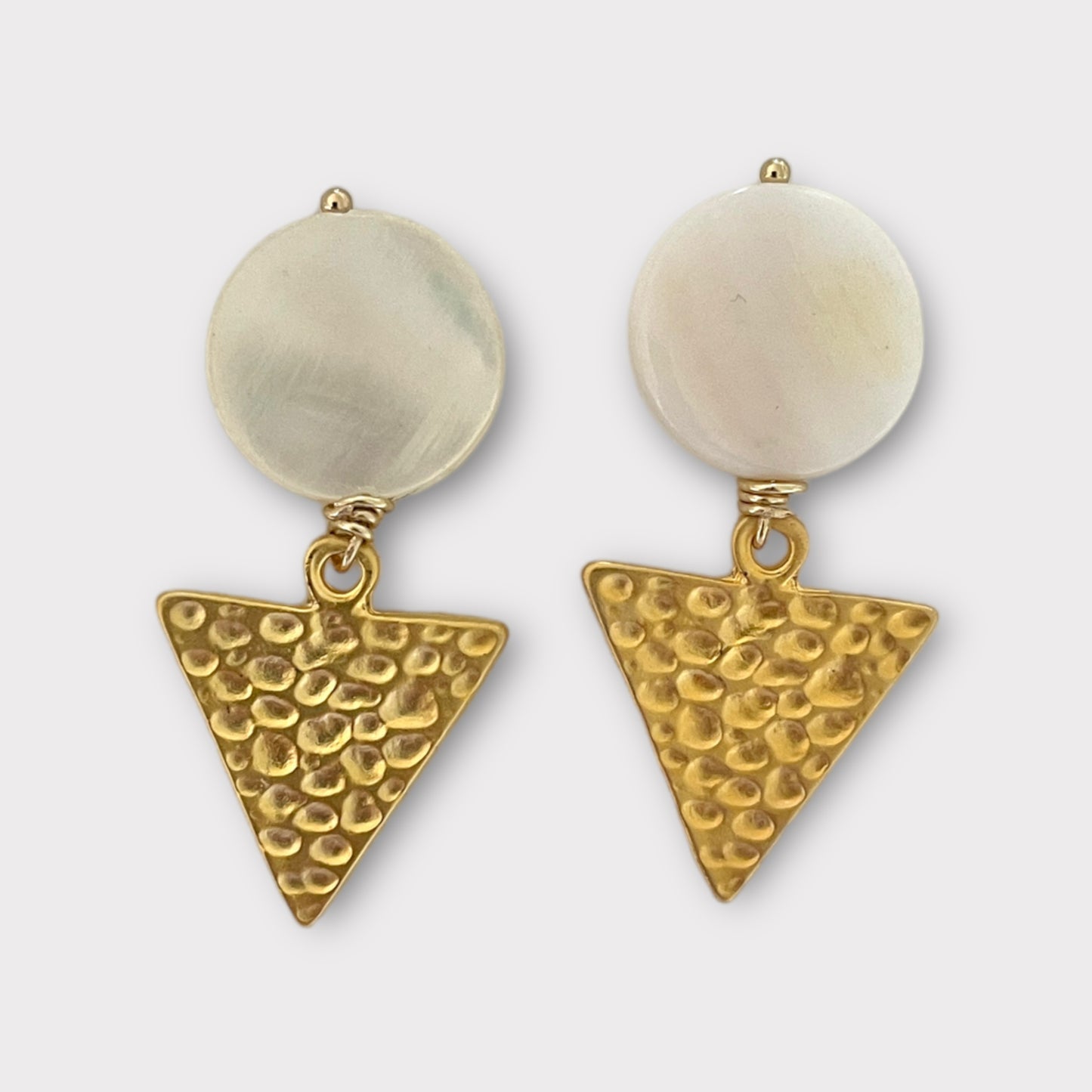 Mini Triangle Earrings