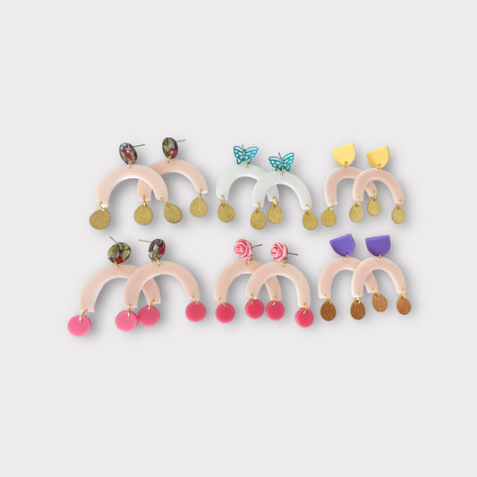Arch Earrings - Various Styles