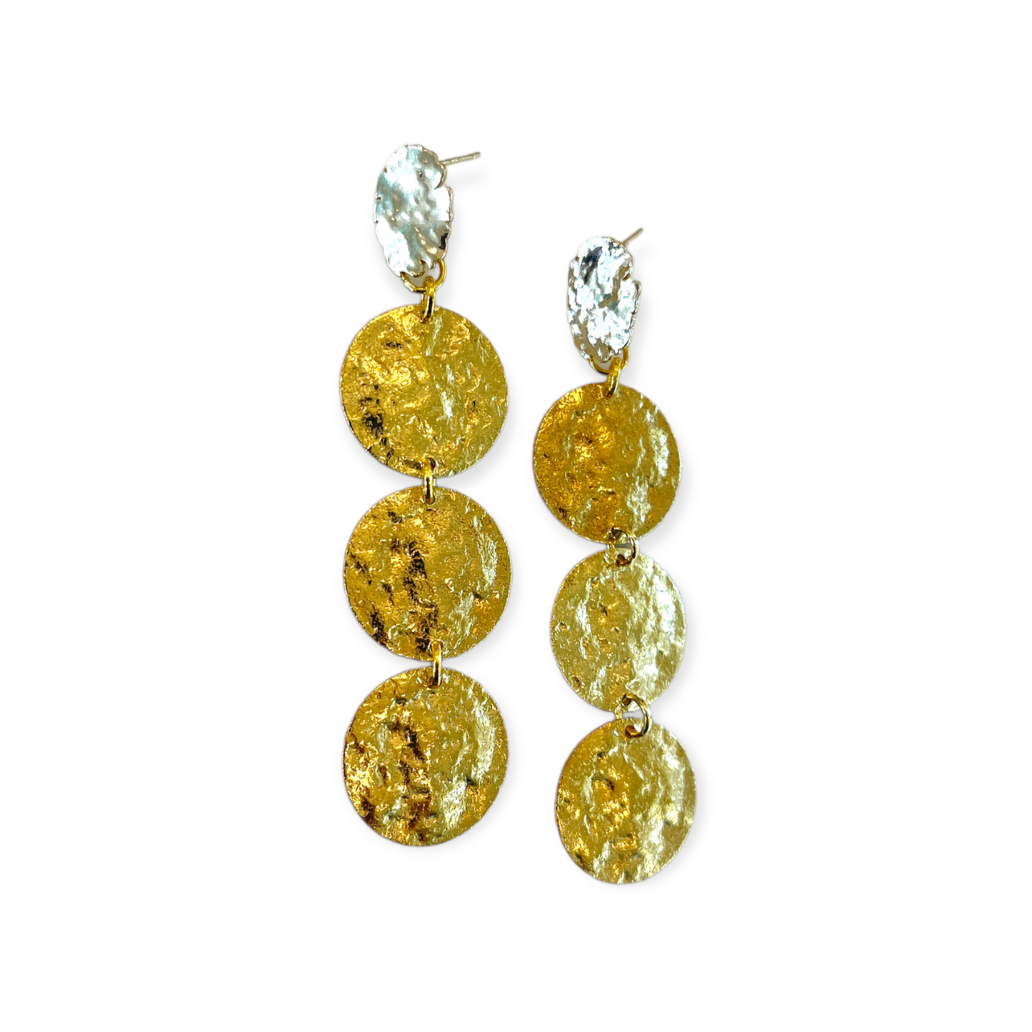 Quad Coin Earrings