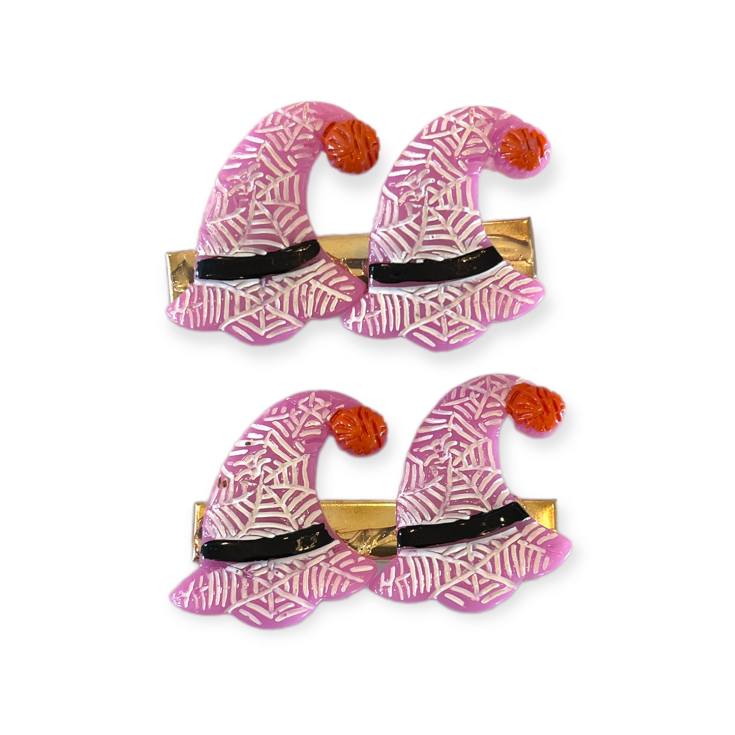 Witch Hat Hair Clips